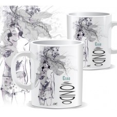 Ciao Mondo Mug con illustrazione